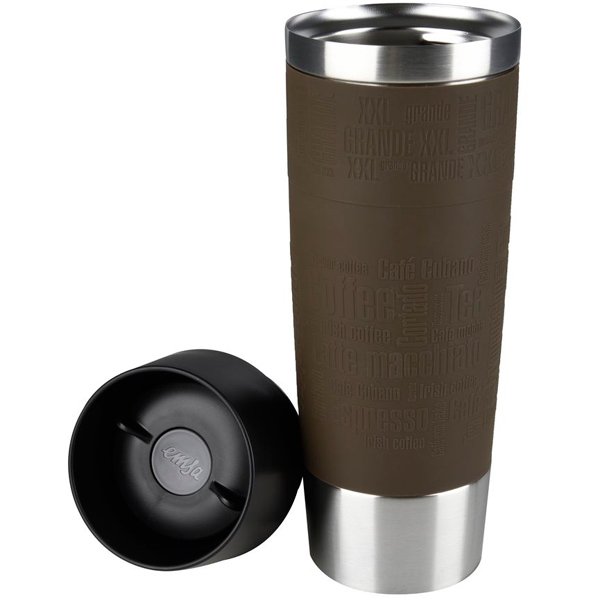 Термокружка 500 мл EMSA TRAVEL MUG GRANDE коричневая 