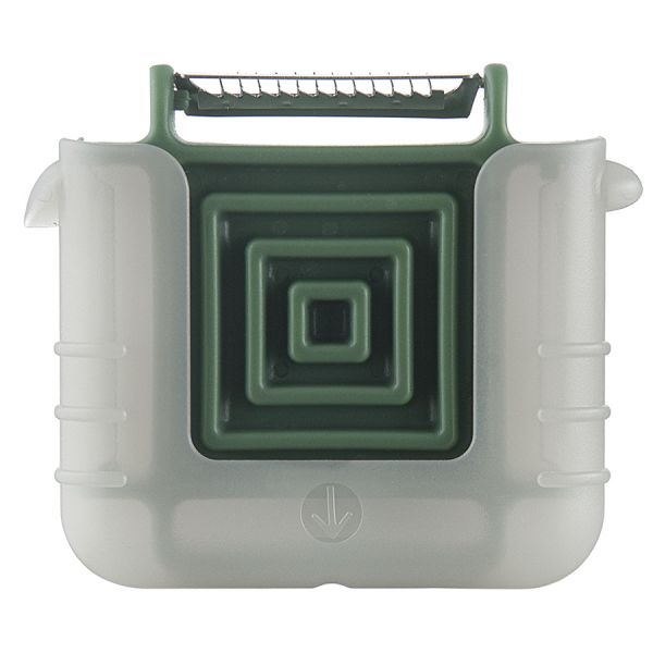 Пиллер с 3 лезвиями arnou, 8,5х10 см, светло-серый/зеленый