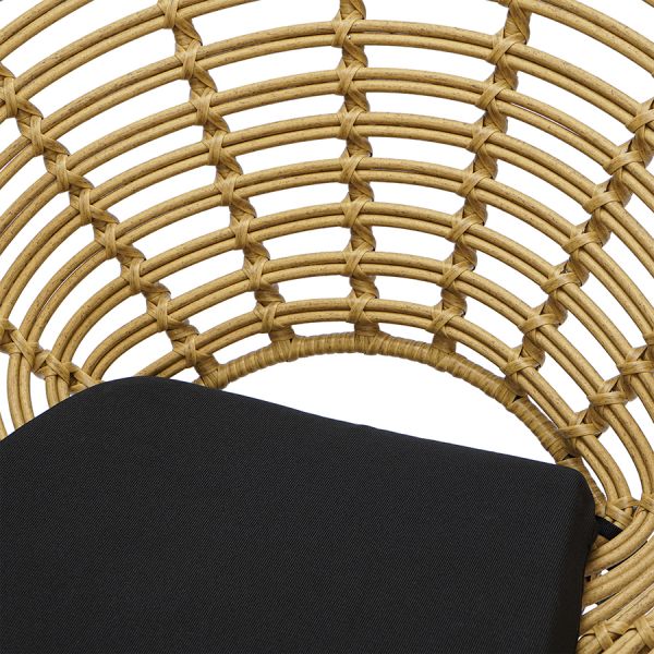 Стул vetle round, ротанг Bergenson Bjorn