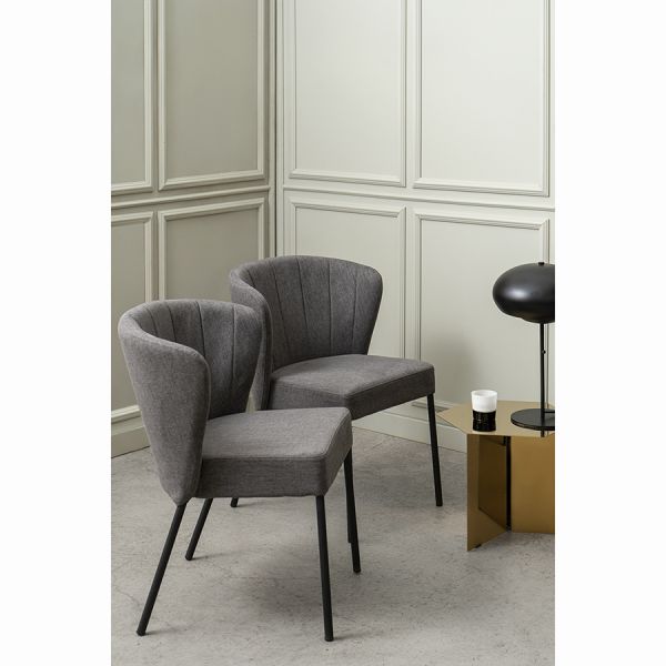 Стул kristin, серый Bergenson Bjorn