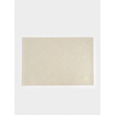 Салфетка под приборы 30х45 см, ПВХ/полиэстер, прямоугольная, серебристая, Тиснение Anna Lafarg