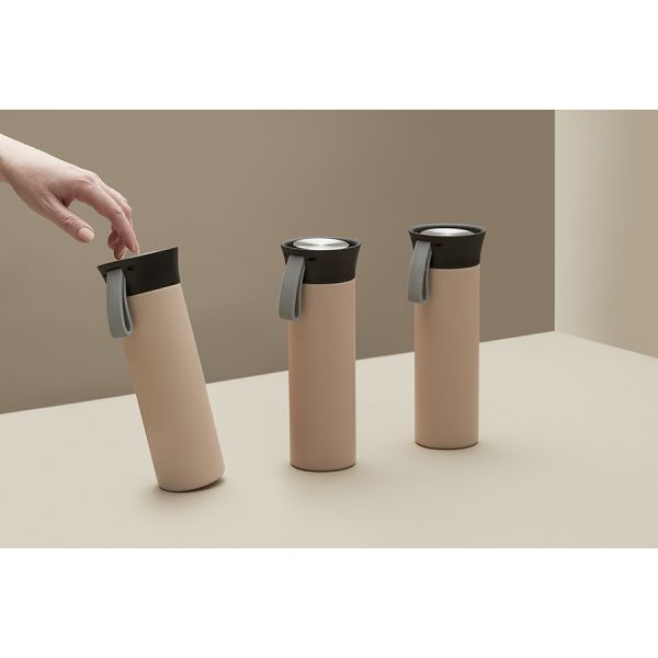 Термокружка keep heat 500 мл, кремовая Smart Solutions