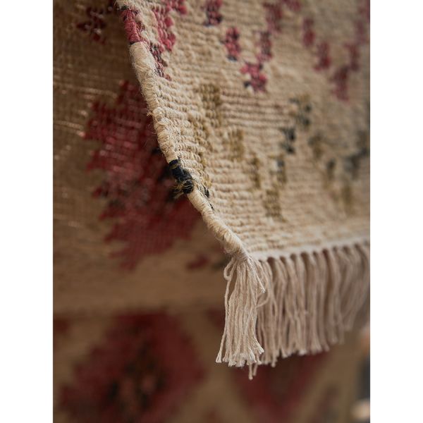 Ковер из шерсти по мотивам башкирских орнаментов из коллекции cultural heritage, 120х180 см Tkano