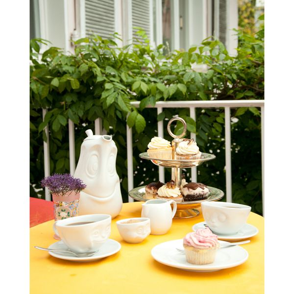 Чайная пара tassen kissing 200 мл белая