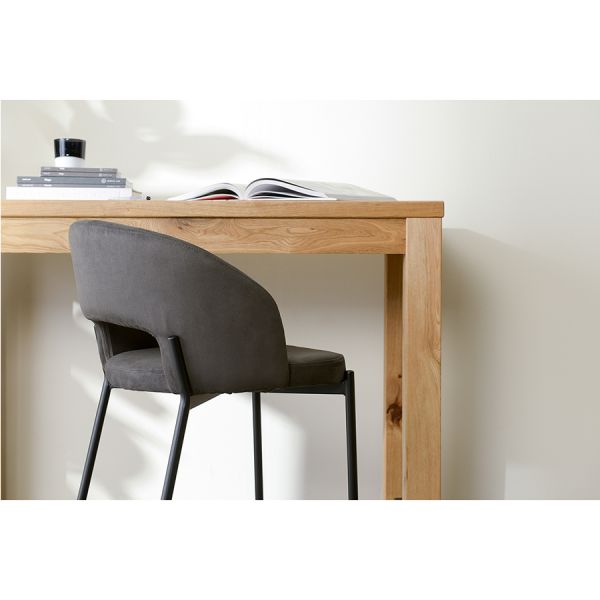 Стул барный horace экозамша темно-серый Berg