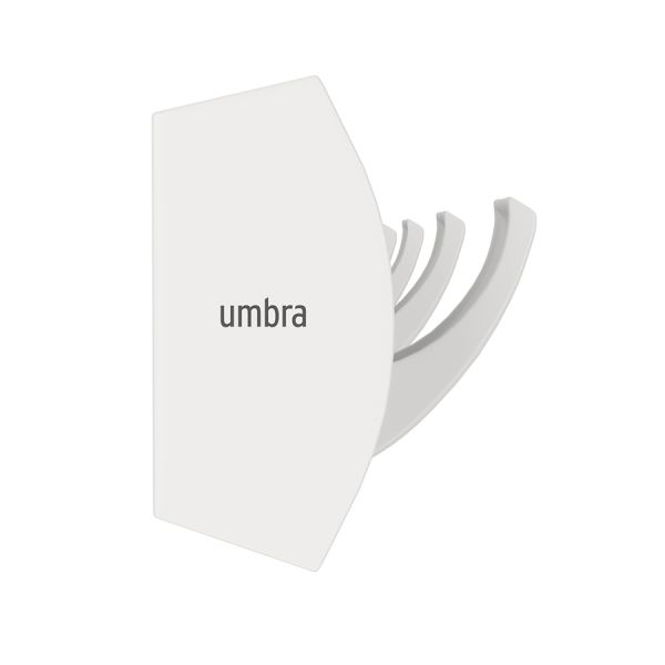 Вешалка настенная flip, 81 см, 8 крючков, белая Umbra