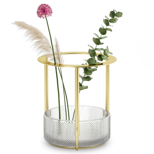 Ваза tesora регулируемая латунь Umbra