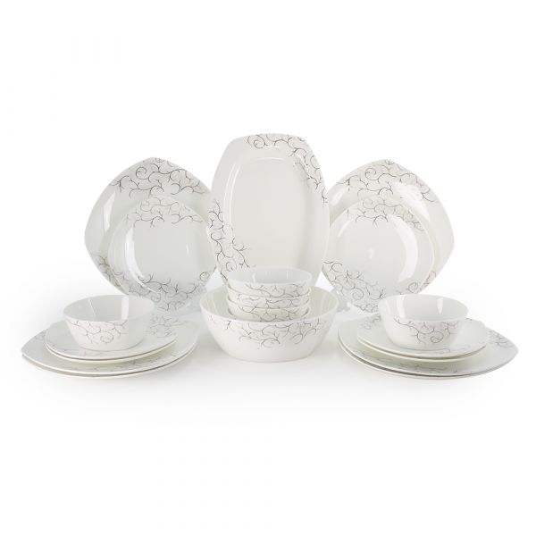 Столовый сервиз АККУ Тодес из костяного фарфора на 6 персон 20 предметов