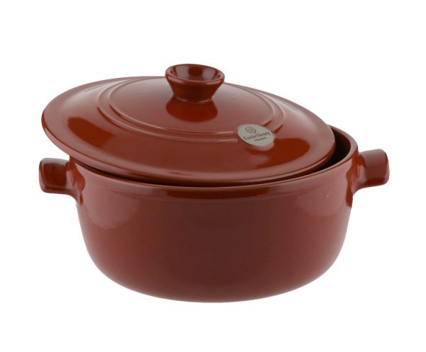 Кастрюля круглая 6,7л, 30см, цвет: гранат     (1) (200)     344570