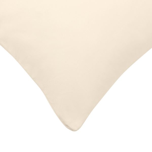 Набор из двух наволочек из сатина белого цвета из коллекции essential 50х70 см