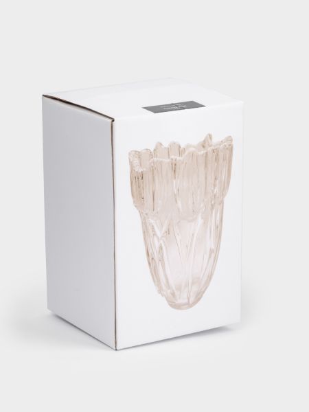 Ваза для цветов 18 см, стекло, Тюльпаны, Symphony
