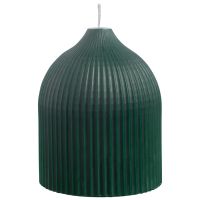 Свеча декоративная темно-зеленого цвета из коллекции edge, 10,5см Tkano