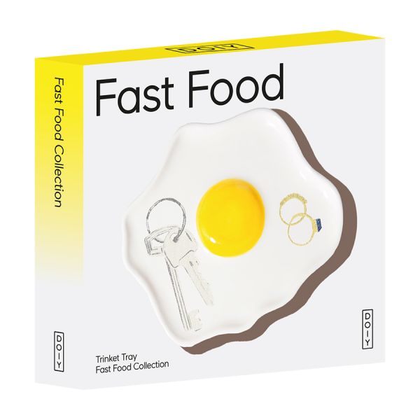 Поднос декоративный fast food, egg, 14,5x14 см Doiy