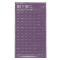 Постер «100 альбомов, которые ты должен послушать, прежде чем умереть» DYPOSTALE