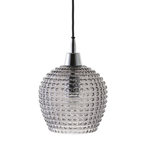 Светильник подвесной aurora, D18 см, серый Bergenson Bjorn