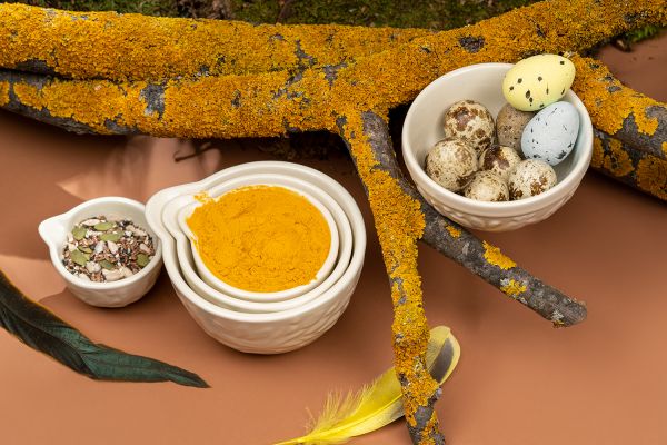 Набор мерных чаш birds of paradise, кремовые, 4 шт Liberty Jones