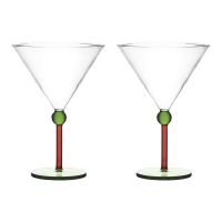 Набор креманок orb, 260 мл, зеленый/красный, 2 шт Liberty Jones