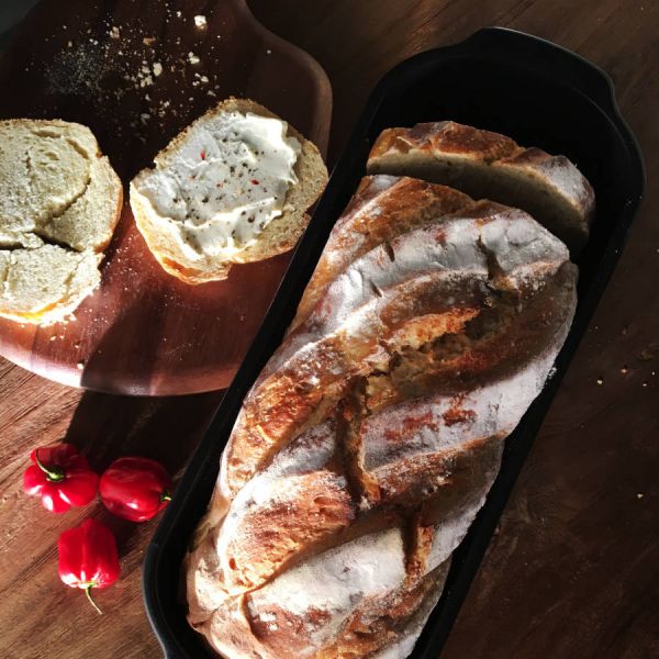 Форма для выпечки итальянского хлеба,  цвет: базальт     (2)     795503
