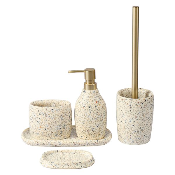 Диспенсер для жидкого мыла mosaic, светло-бежевый Bergenson Bjorn Bath
