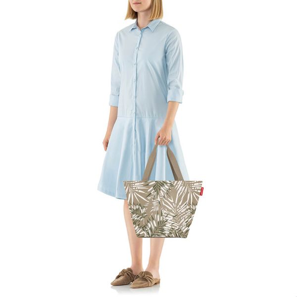 Сумка shopper m jungle sand Reisenthel