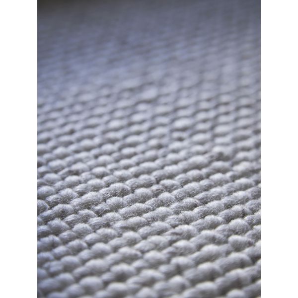 Ковер из переработанного пластика светло-серого цвета из коллекции ethnic, 160х230 см Tkano