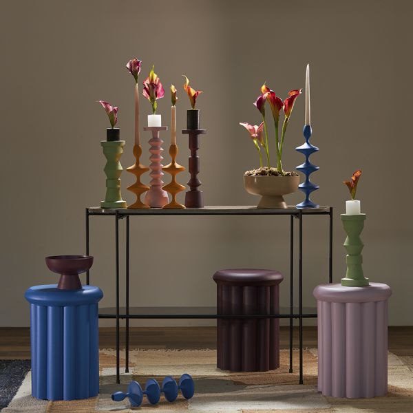 Столик приставной vivlend, D34 см, сиреневый Bergenson Bjorn