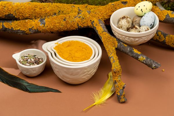 Набор чаш birds of paradise, 190 мл, кремовые, 2 шт Liberty Jones