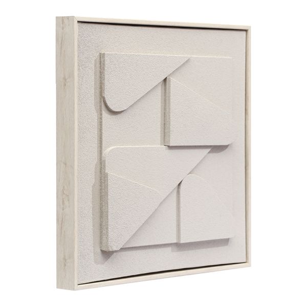 Панно декоративное с эффектом 3d minimalism triangle, 40х40 см Bergenson Bjorn