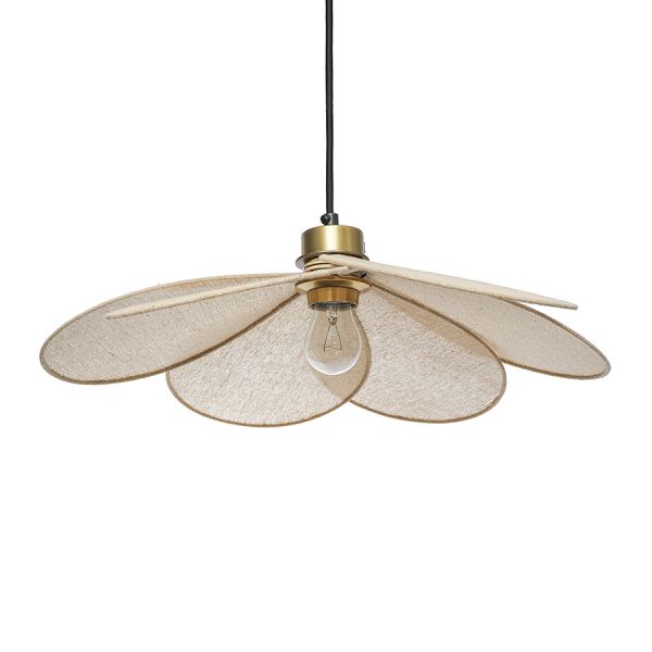 Светильник подвесной kamille, D46 см, бежевый Bergenson Bjorn