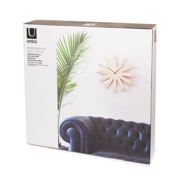 Часы настенные Ribbon дерево