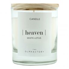 Свеча ароматическая the olphactory heaven Белый лотос 40 ч