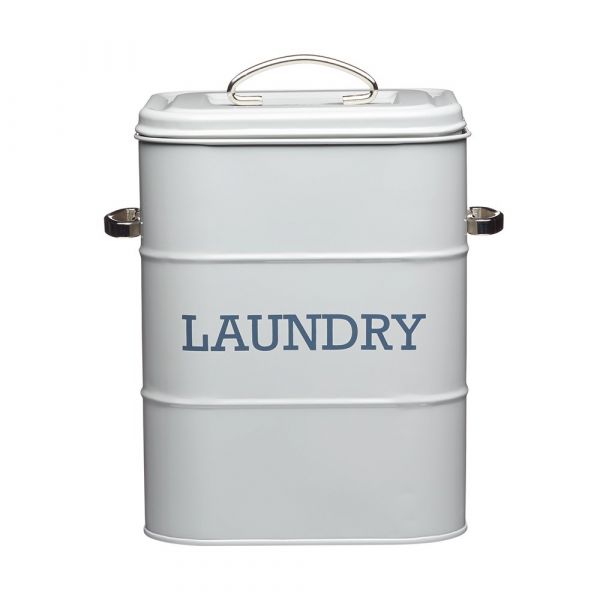 Корзина для хранения стиральных принадлежностей Living Nostalgia Grey KITCHEN CRAFT, цвет серый