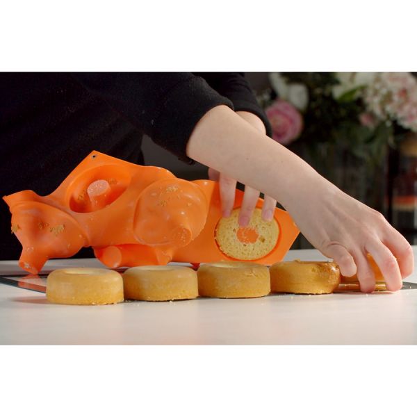 Форма для приготовления пончиков donuts 18 х 33 см силиконовая