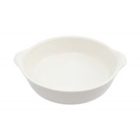 Форма для запекания 26 см круглая, молочно-бежевая, Baker ANNA LAFARG