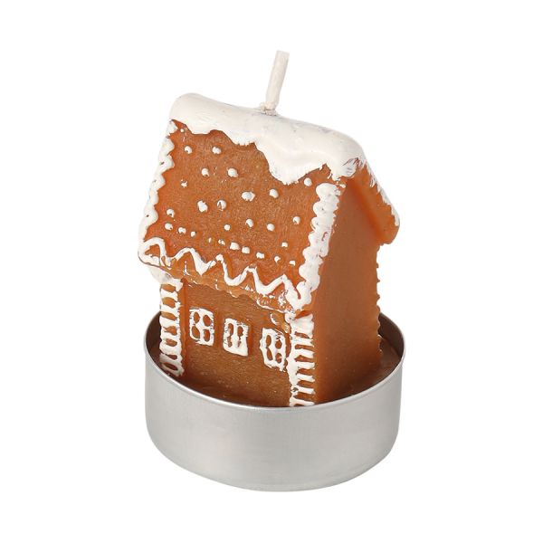 Набор декоративных свечей gingerbread houses из коллекции new year essential Tkano
