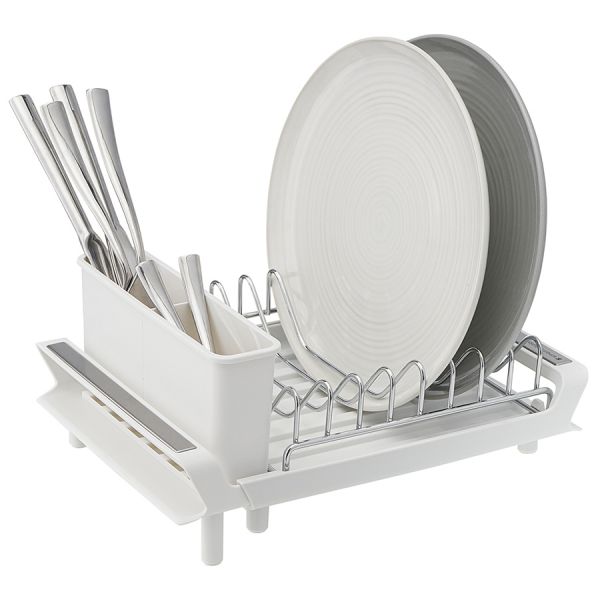 Сушилка для посуды atle раздвижная малая, белая Smart Solutions