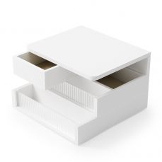 Шкатулка malibu, белая Umbra