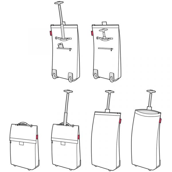 Сумка-тележка Trolley M baroque taupe Reisenthel