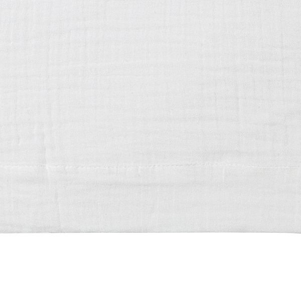 Штора из муслина с декором цвета карри из коллекции essential, 150х290 см Tkano