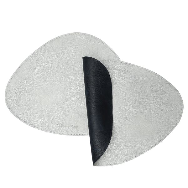 Набор из 2-х двухсторонних сервировочных салфеток drop, 33х41 см, синий/светло-серый Liberty Jones