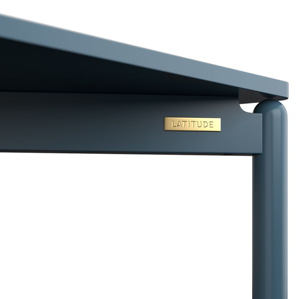 Столик кофейный saga 75х75 см, сине-зеленый Latitude