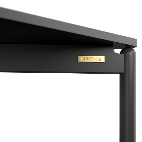 Столик кофейный saga, 75х75 см, темно-серый Latitude