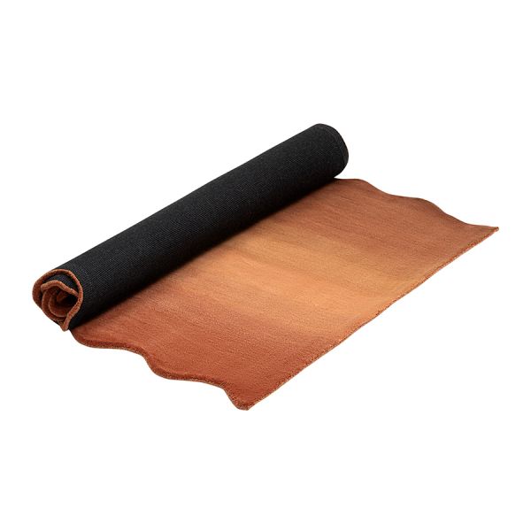 Ковер из шерсти over horizon 180x230 см терракотового цвета из коллекции trendy ruffles Tkano
