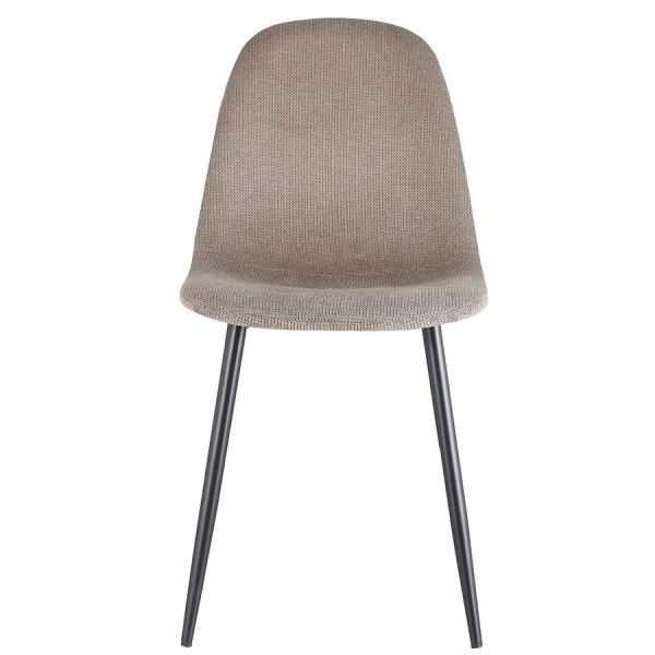 Стул breeze шенилл серо-коричневый