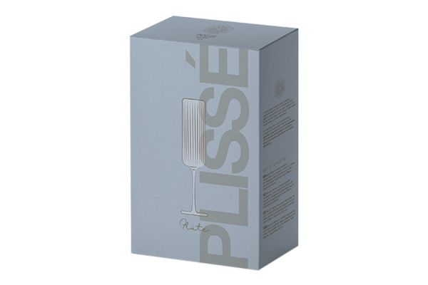 Набор бокалов для шампанского Modern Classic, прозрачный, 0,2 л, 2 шт Pozzi Milano 1876