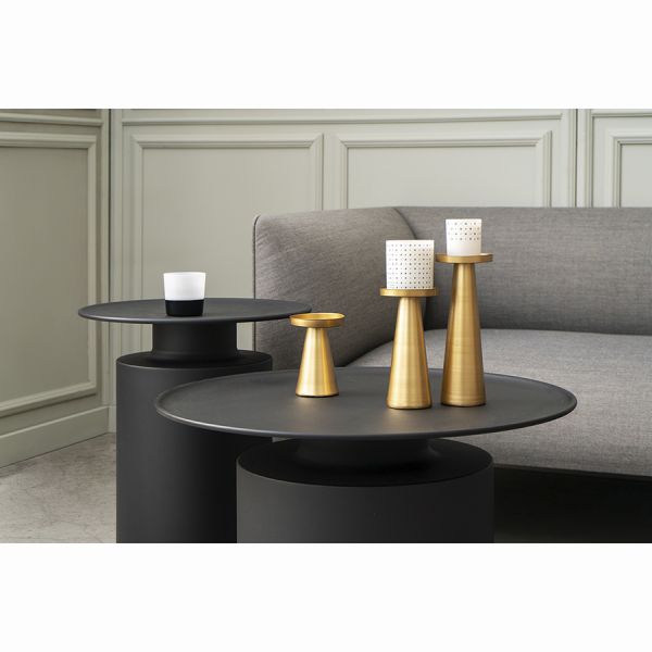 Столик кофейный otes, D65 см, черный Bergenson Bjorn