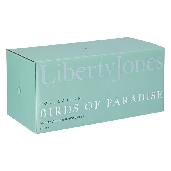 Форма для выпечки ржаного хлеба birds of paradise, fantail bird, 33х16 см Liberty Jones