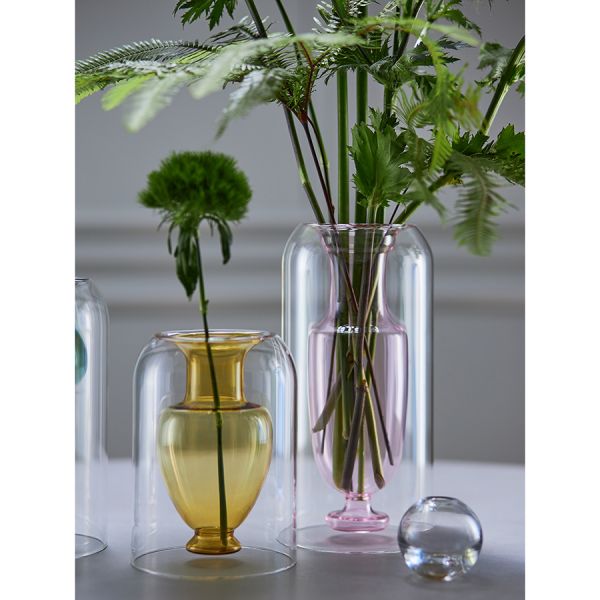 Ваза muse 16 см, бирюзовая Bergenson Bjorn