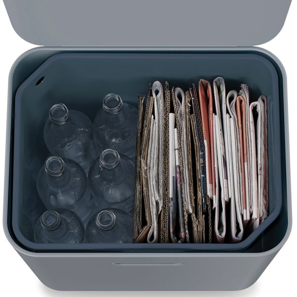 Контейнер для мусора с двумя баками Totem Max Sky 60 л Joseph Joseph