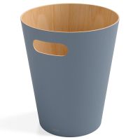 Корзина для мусора woodrow, 7,5 л, серо-голубая Umbra